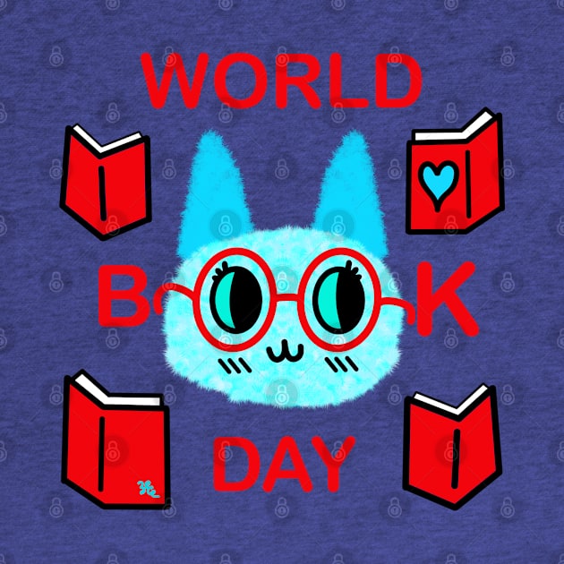 Fuzzy World Book Day Cat by chowlet